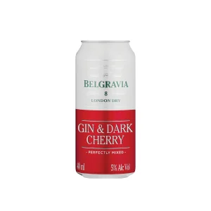 Belgravia 500ml Can Dry Dark Cherry