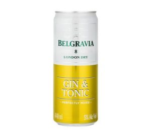 Belgravia 500ml Can Gin and Tonic