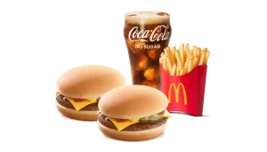2 Cheeseburger Meal