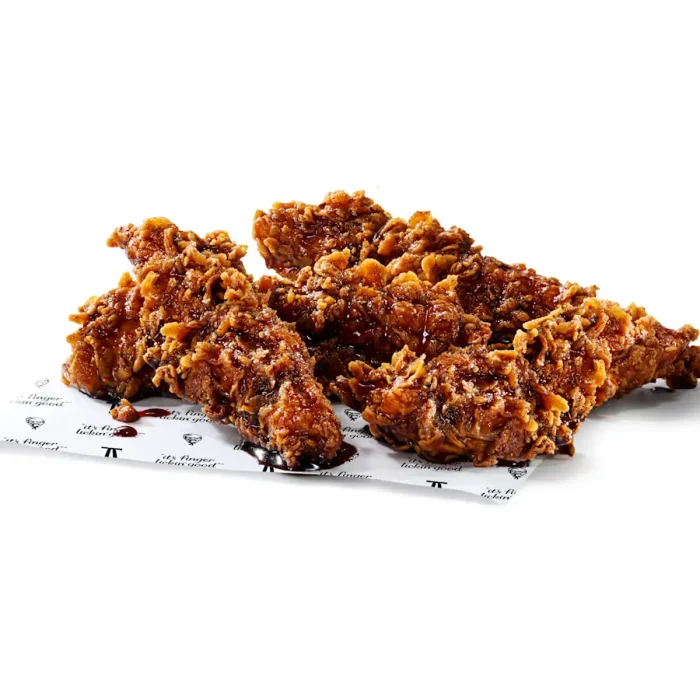 4 Dunked Zinger Strips 4 Dunked Zinger Strips