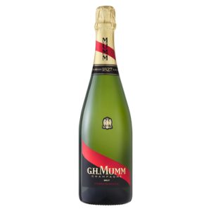 B.H mumm Grand Cordon Champagne bottle 750ml