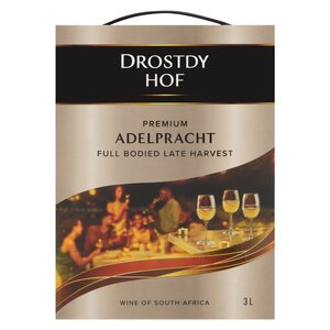 Drosty Hof Adelpracht 3L claret  Natural Sweet Red, Sweet Rose & late Harvest White Wine