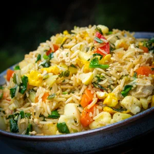 Egg Veg Fried Rice