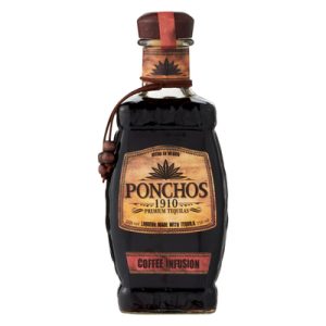 Ponchos Coffe Tequila bottle 750ml