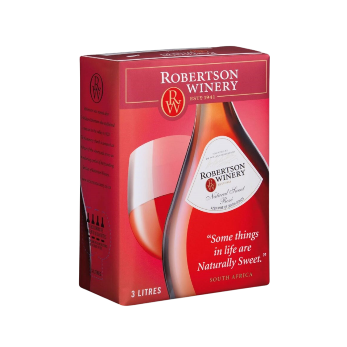 Robertsons Wine 3L sweet Rose Robertsons Wine 3L sweet Rose