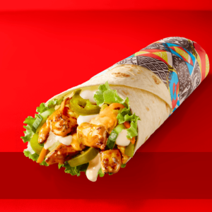 Cheesy Jalapeño Wrap Chicken Strips, Cheese, Jalapeños & Salad