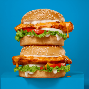 Double Up 2 Chicken Burgers