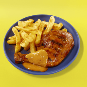 1/4 Chicken & Chips